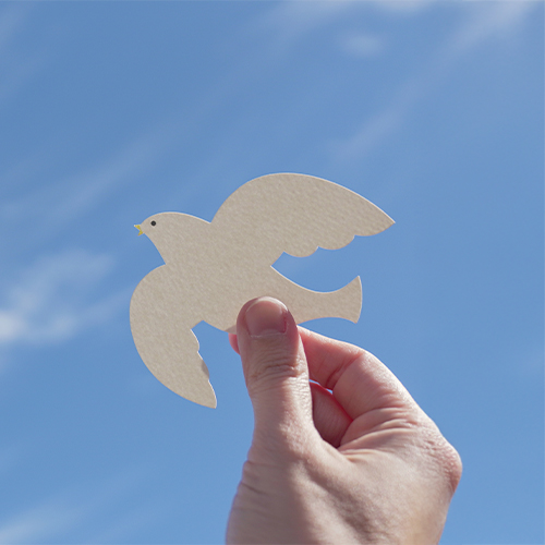 震災で倒壊した建物